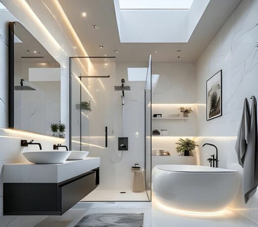 salle de bain moderne Bordeaux